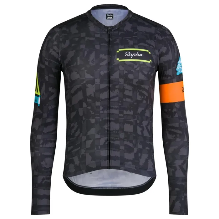 Men Amani Pro Team Long Sleeve Lightweight Jersey Multicolour Rapha Jerseys