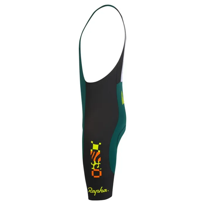 Men Amani Pro Team Powerweave Bibs Multicolour Rapha Bibs Shorts and Tights