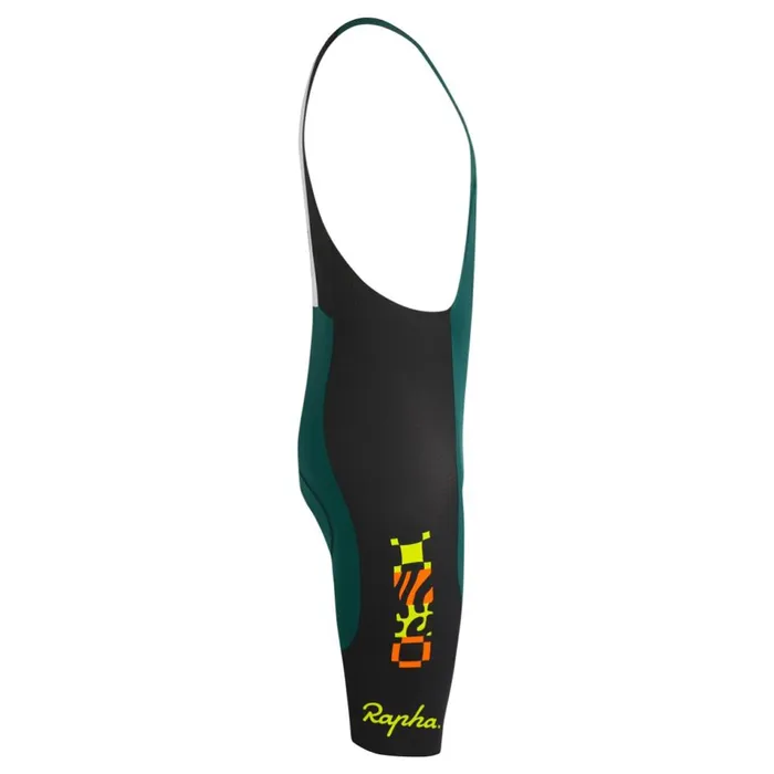 Men Amani Pro Team Powerweave Bibs Multicolour Rapha Bibs Shorts and Tights