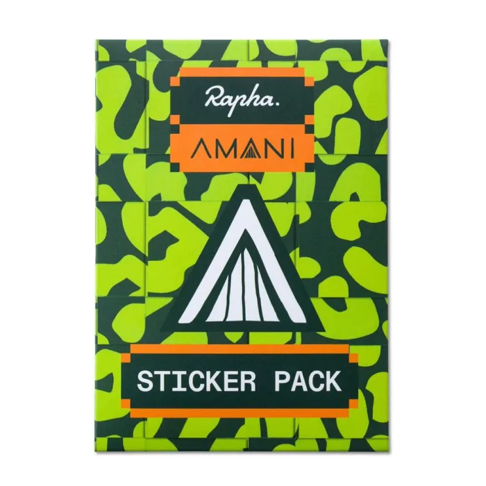 Men Amani Sticker Pack Multicolour Rapha Hats Gloves and Accessories