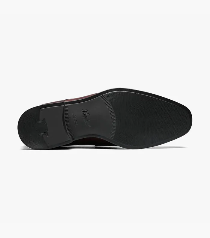 Men Amelio Moc Toe Tassel Slip On Burgundy Florsheim Florsheim Comfortech