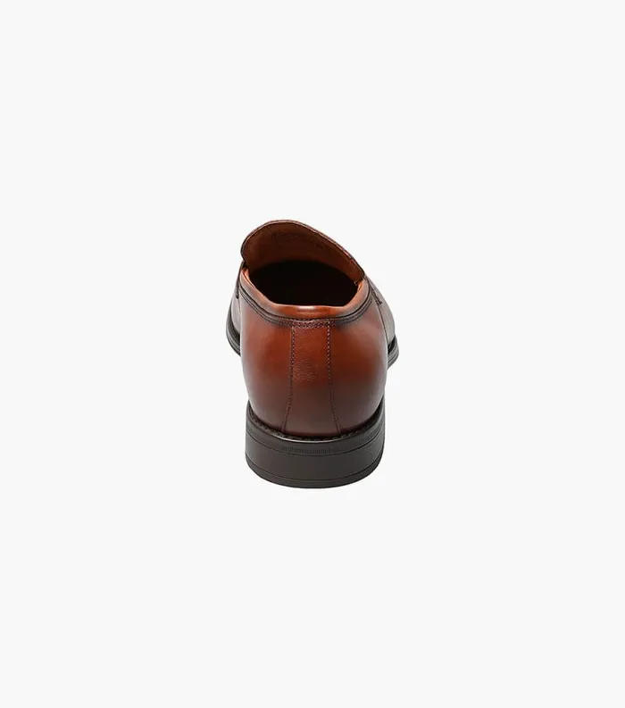 Men Amelio Moc Toe Tassel Slip On Cognac Florsheim Florsheim Comfortech