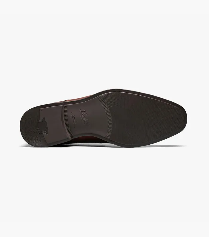 Men Amelio Moc Toe Venetian Slip On Cognac Florsheim Florsheim Comfortech