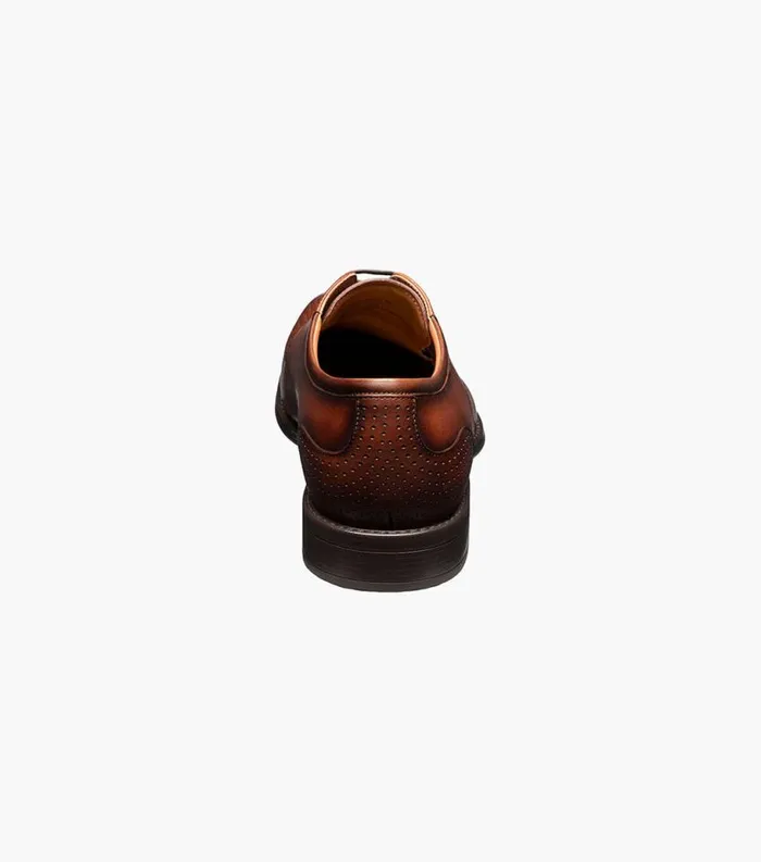 Men Amelio Perf Cap Toe Oxford Cognac Florsheim Dress Shoes