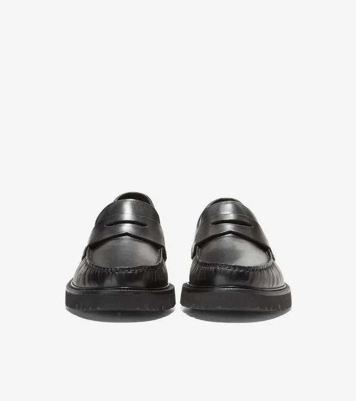 Men American Classics Penny Loafer Black Cole Haan Loafers and Drivers