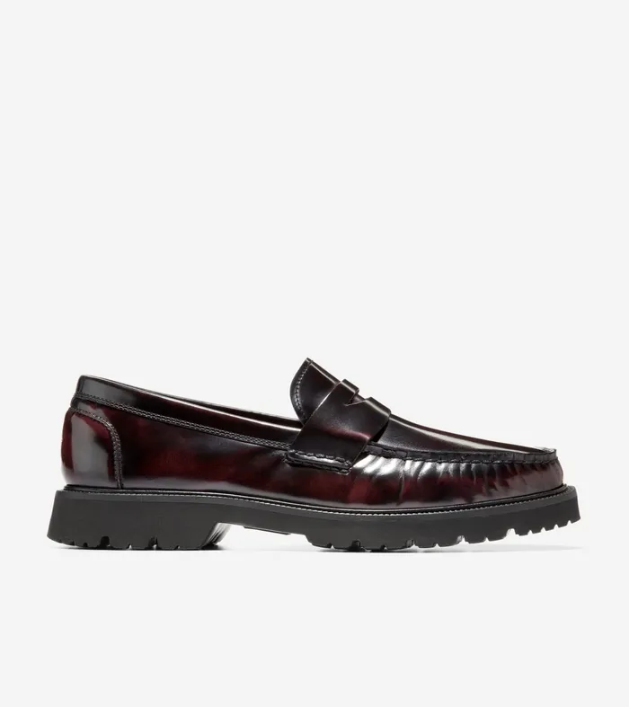 Men American Classics Penny Loafer Deep Burgundyblack Cole Haan Loafers and Drivers Men American Classics Penny Loafer Deep Burgundyblack Cole Haan Loafers and Drivers