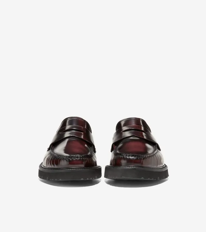 Men American Classics Penny Loafer Deep Burgundyblack Cole Haan Loafers and Drivers