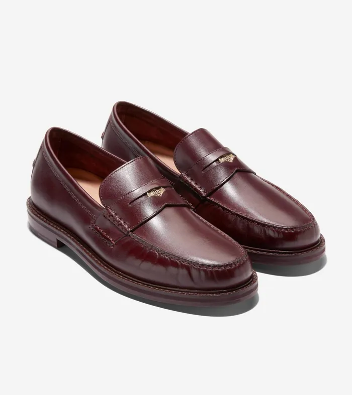 Men American Classics Pinch Penny Loafer Bloodstone Cole Haan Loafers and Drivers