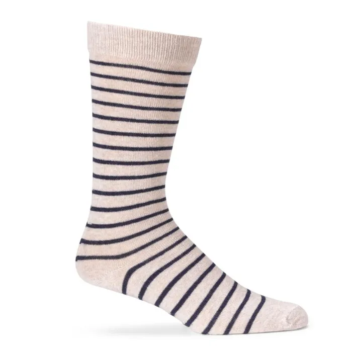 Men American Trench Classic BretonStriped Socks Linen Orvis Socks