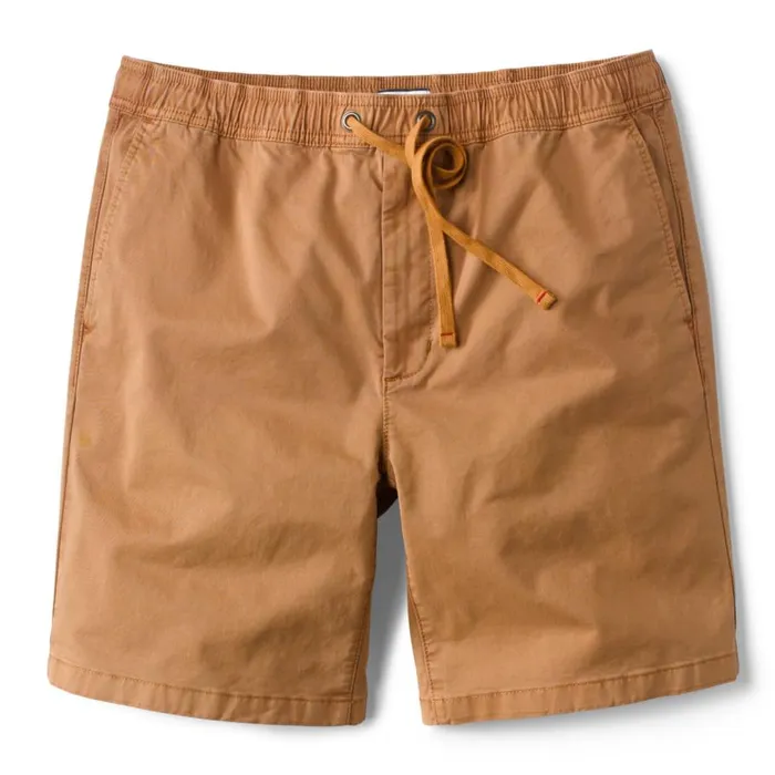 Men Angler EZ Chino Shorts Latte Orvis Shorts