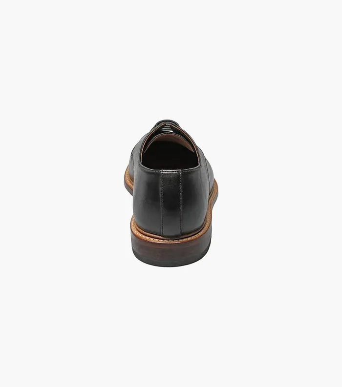 Men Annuity Cap Toe Oxford Black Florsheim Dress Shoes
