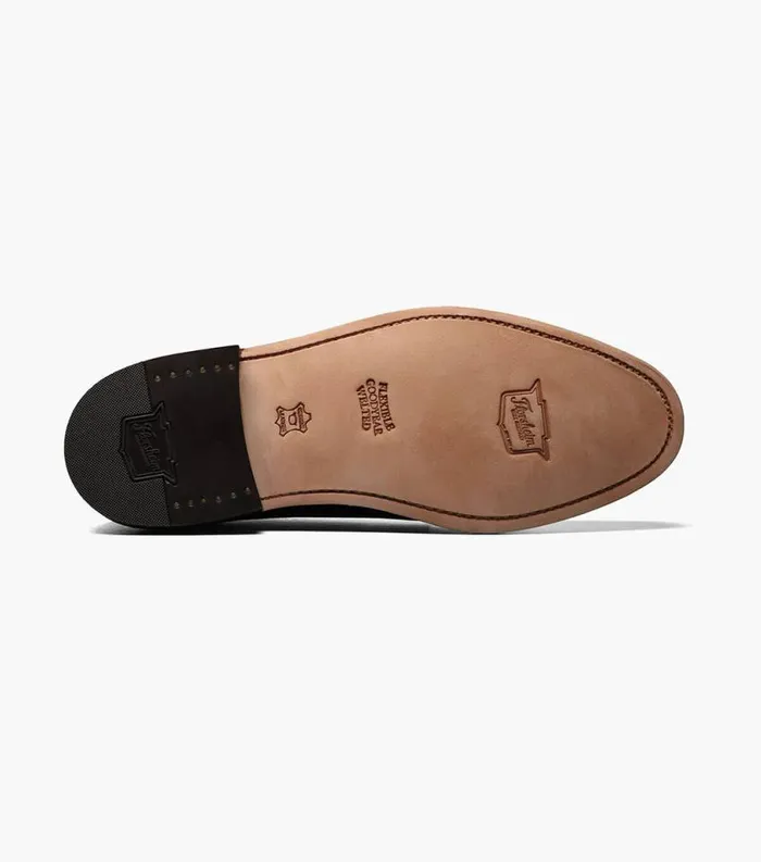 Men Annuity Cap Toe Oxford Black Florsheim Dress Shoes