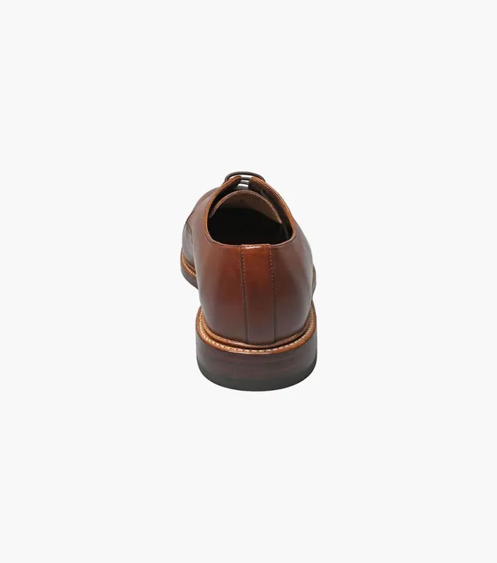 Men Annuity Cap Toe Oxford Cognac Florsheim Dress Shoes