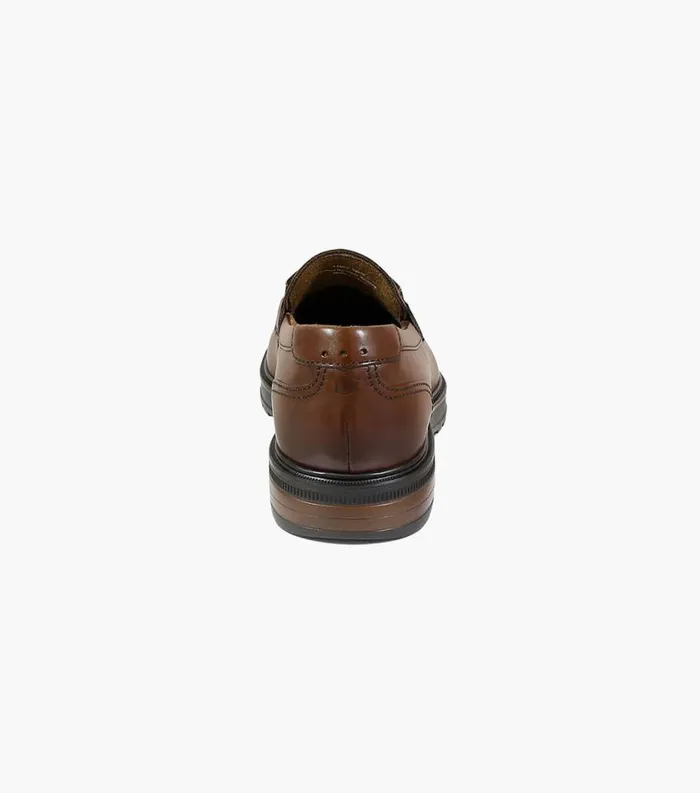 Men Astor Moc Toe Bit Loafer Cognac Florsheim Dress Shoes