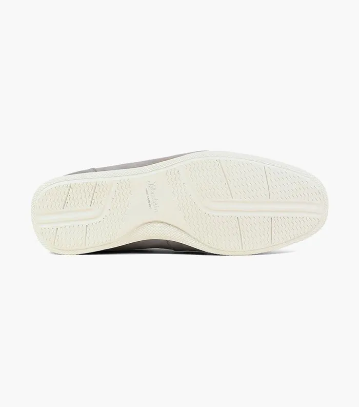 Men Atlantic Moc Toe Venetian Slip On Gray Florsheim Casual Shoes