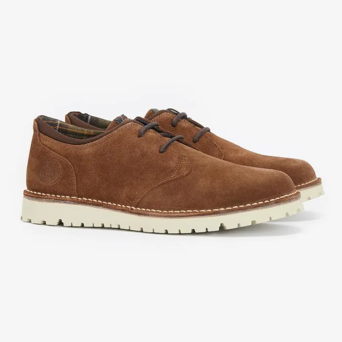 Men Barbourreg Acer Derby Shoes Chocolate Suede Orvis Shoes