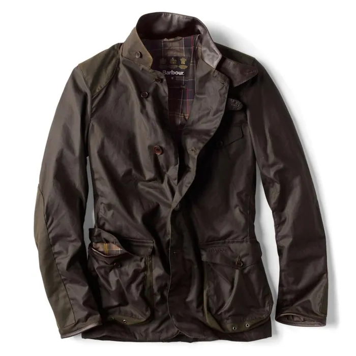 Men Barbourreg Beacon Sports Jacket Olive Orvis Jackets