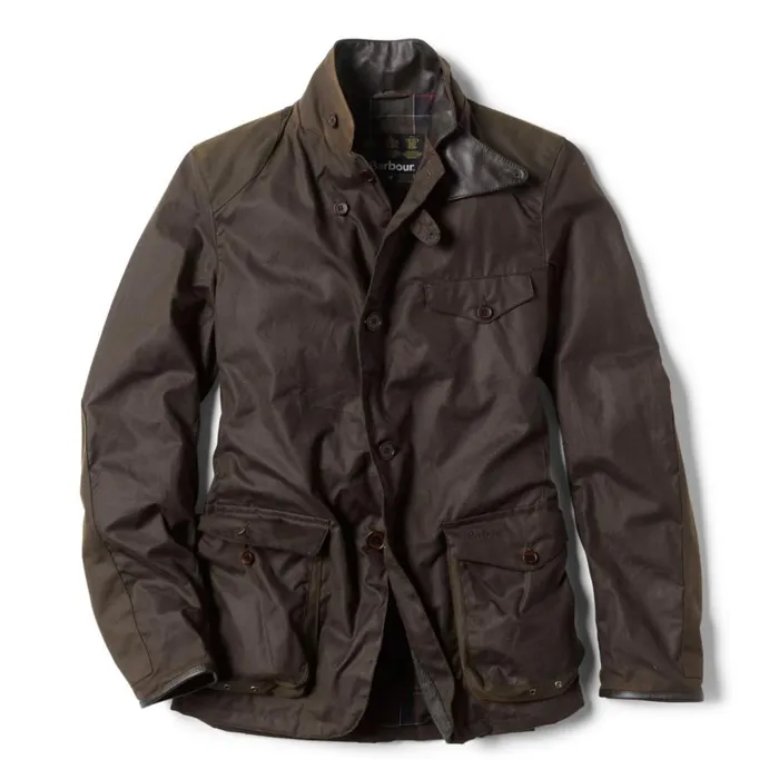 Men Barbourreg Beacon Sports Jacket Olive Orvis Jackets