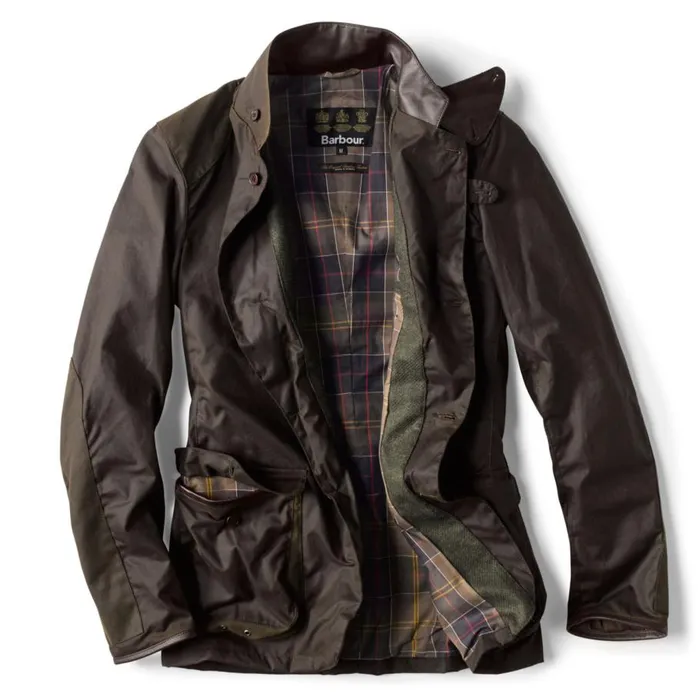 Men Barbourreg Beacon Sports Jacket Olive Orvis Jackets