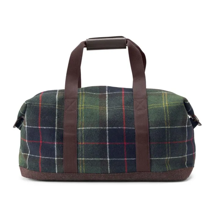 Men Barbourreg Cree Tartan Holdall Bag Classic Orvis Packs and Bags