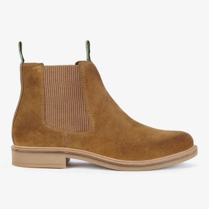 Men Barbourreg Farsley Chelsea Boots Khaki Orvis Boots