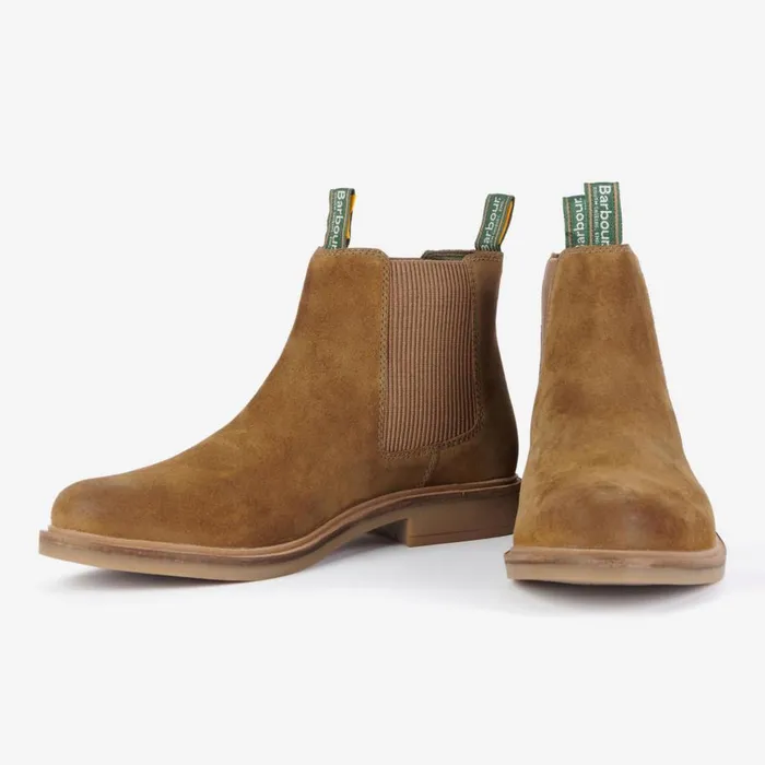 Men Barbourreg Farsley Chelsea Boots Khaki Orvis Boots
