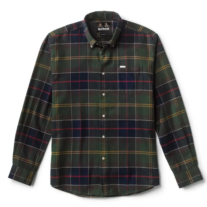 Men Barbourreg Hogside Tartan Regular Fit Shirt Classic Tartan Orvis Shirts