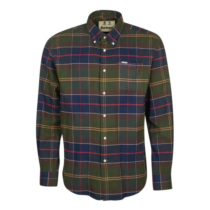 Men Barbourreg Hogside Tartan Regular Fit Shirt Classic Tartan Orvis Shirts