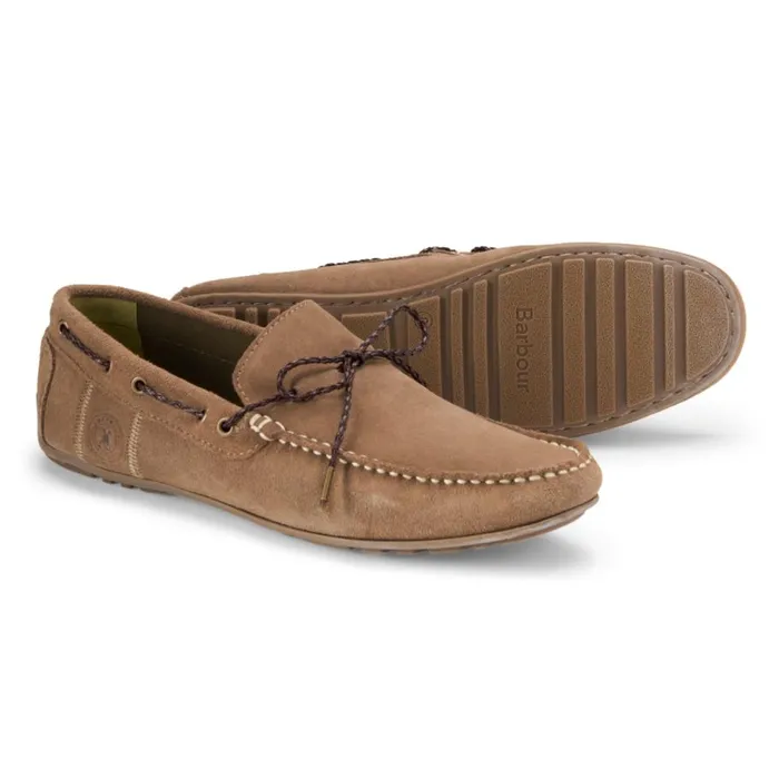 Men Barbourreg Jenson Driving Shoes Taupe Suede Orvis Shoes