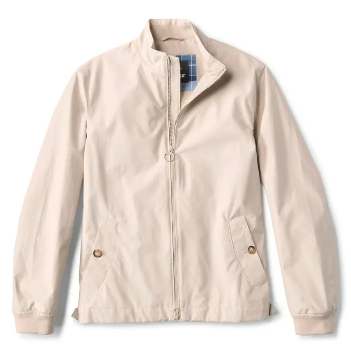 Men Barbourreg Langley Showerproof Jacket Mist Orvis Jackets