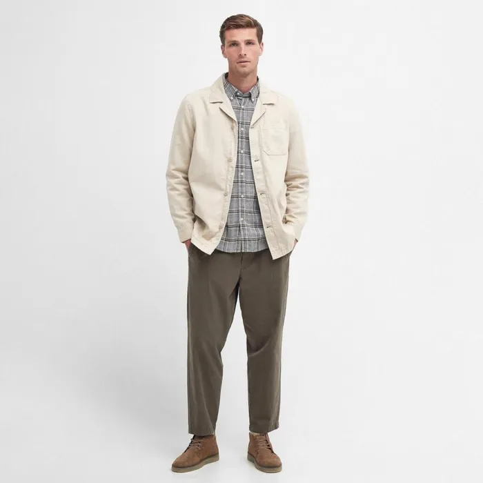 Men Barbourreg Melonby Overshirt Mist Orvis Shirts