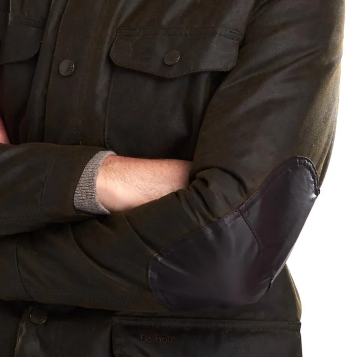 Men Barbourreg Ogston Wax Jacket Olive Orvis Jackets