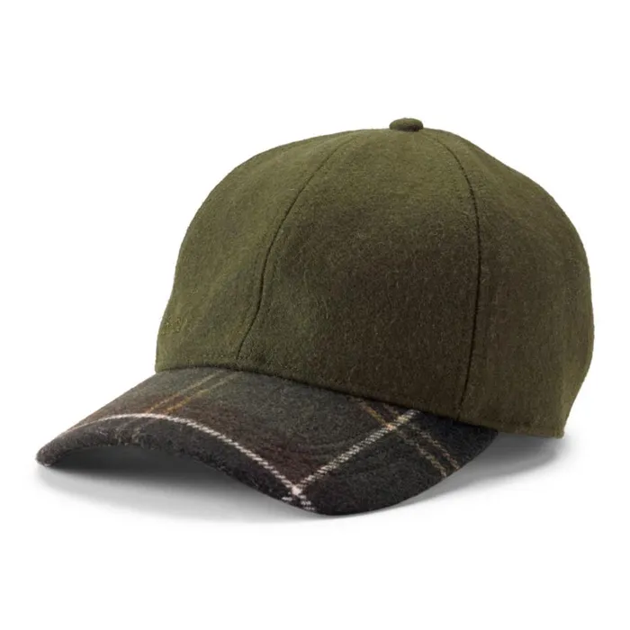 Men Barbourreg Roker Sports Cap Forest Orvis Hats