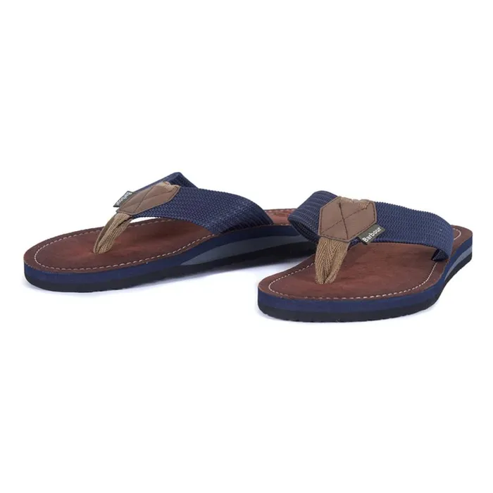 Men Barbourreg Toeman Beach Sandals Navy Orvis Sandals