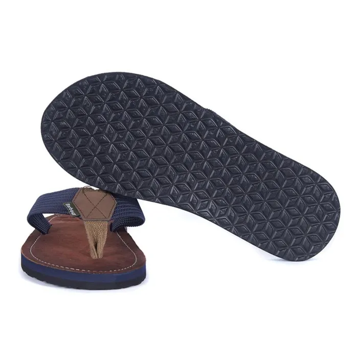 Men Barbourreg Toeman Beach Sandals Navy Orvis Sandals
