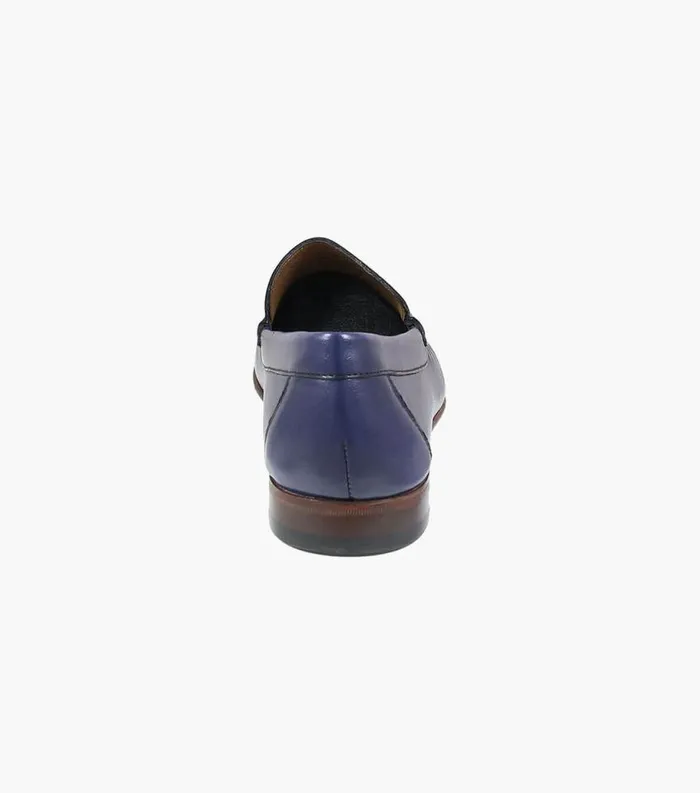 Men Beaufort Moc Toe Venetian Loafer Navy Florsheim Dress Shoes