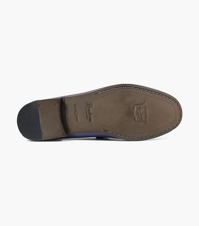 Men Beaufort Moc Toe Venetian Loafer Navy Florsheim Dress Shoes