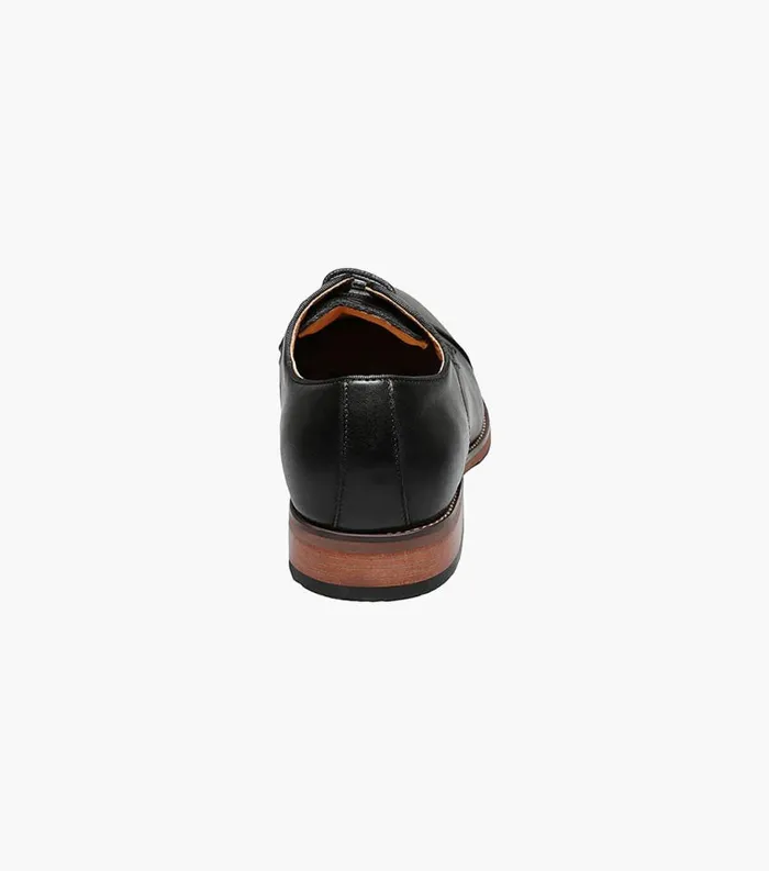 Men Blaze Cap Toe Oxford Black Florsheim Dress Shoes