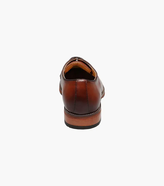 Men Blaze Plain Toe Oxford Cognac Florsheim Dress Shoes