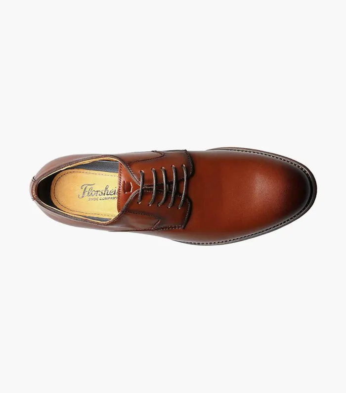 Men Blaze Plain Toe Oxford Cognac Florsheim Dress Shoes