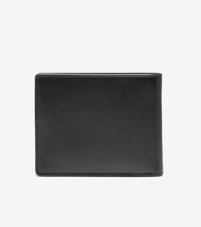 Men Boxshine Extra Capacity Wallet Black Cole Haan Wallets