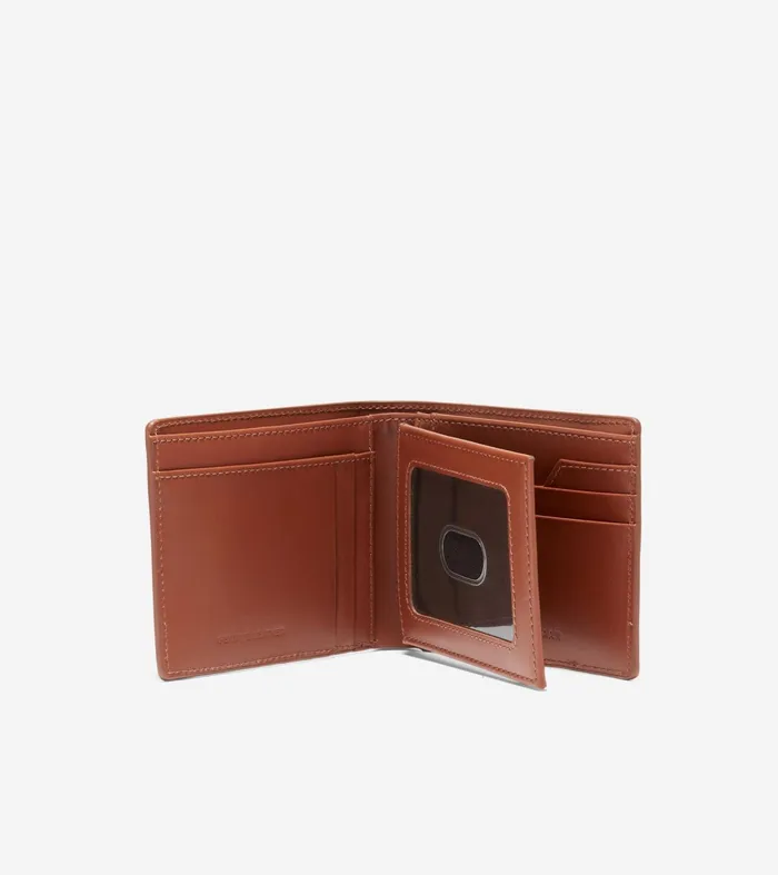 Men Boxshine Extra Capacity Wallet Cognac Cole Haan Wallets