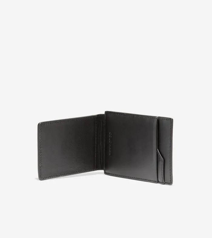 Men Boxshine Magnetic Wallet Black Cole Haan Wallets