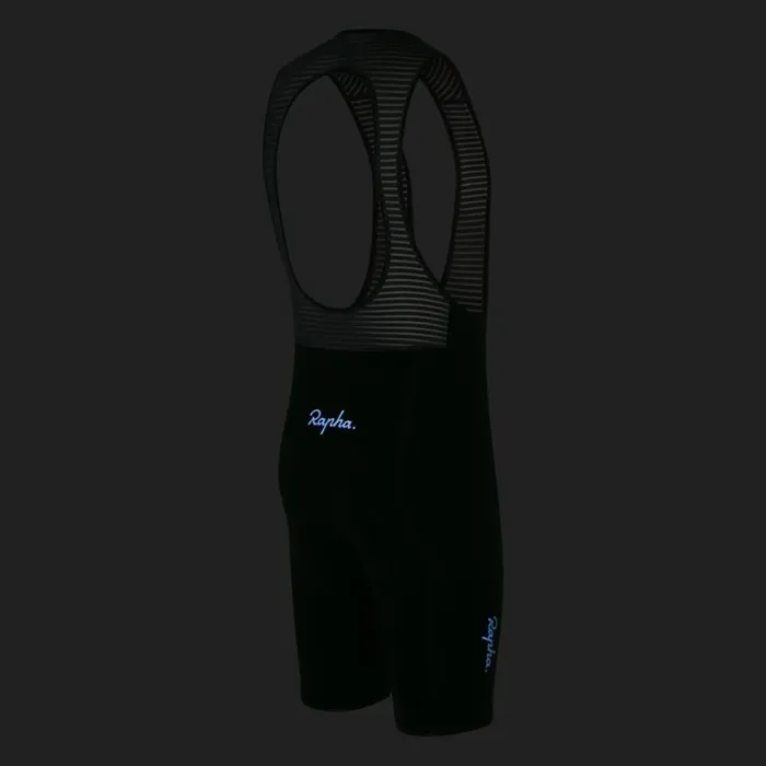 Men Brevet Cargo Bib Shorts Blackwhitedark Navywhite Rapha Bibs Shorts and Tights
