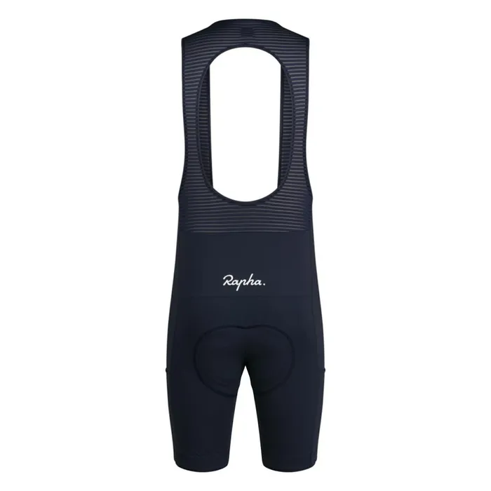 Men Brevet Cargo Bib Shorts Blackwhitedark Navywhite Rapha Bibs Shorts and Tights