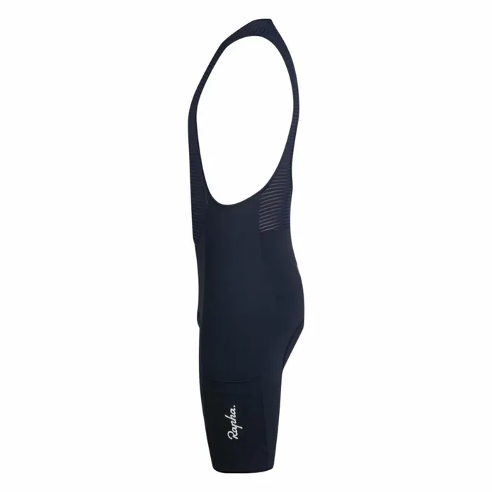 Men Brevet Cargo Bib Shorts Blackwhitedark Navywhite Rapha Bibs Shorts and Tights