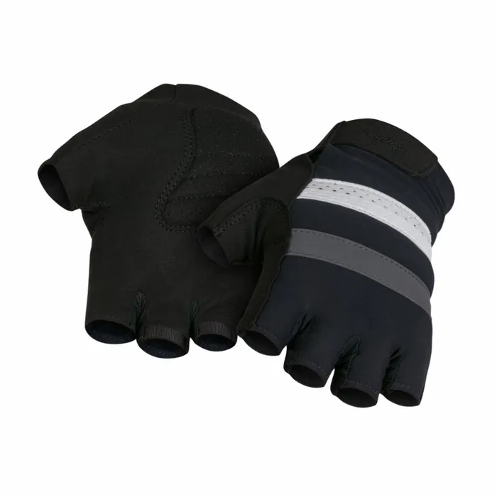 Men Brevet Mitts Blackdark Navy Rapha Hats Gloves and Accessories