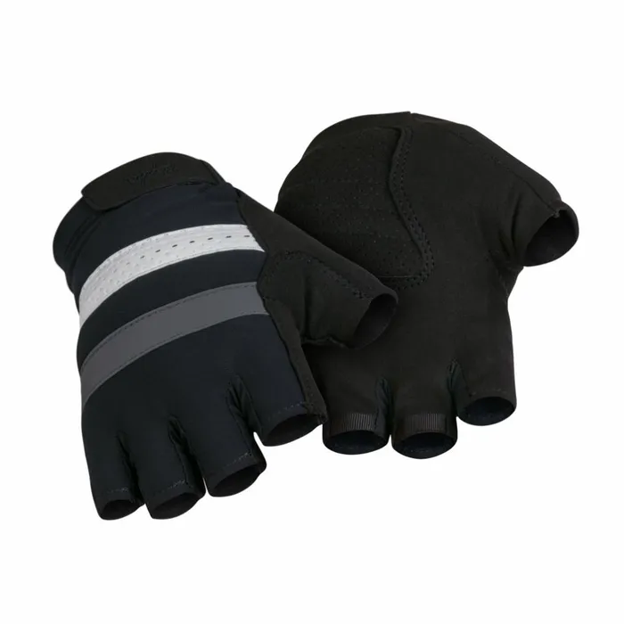 Men Brevet Mitts Blackdark Navy Rapha Hats Gloves and Accessories