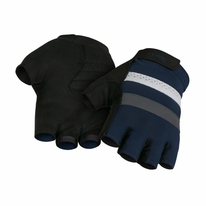 Men Brevet Mitts Blackdark Navy Rapha Hats Gloves and Accessories