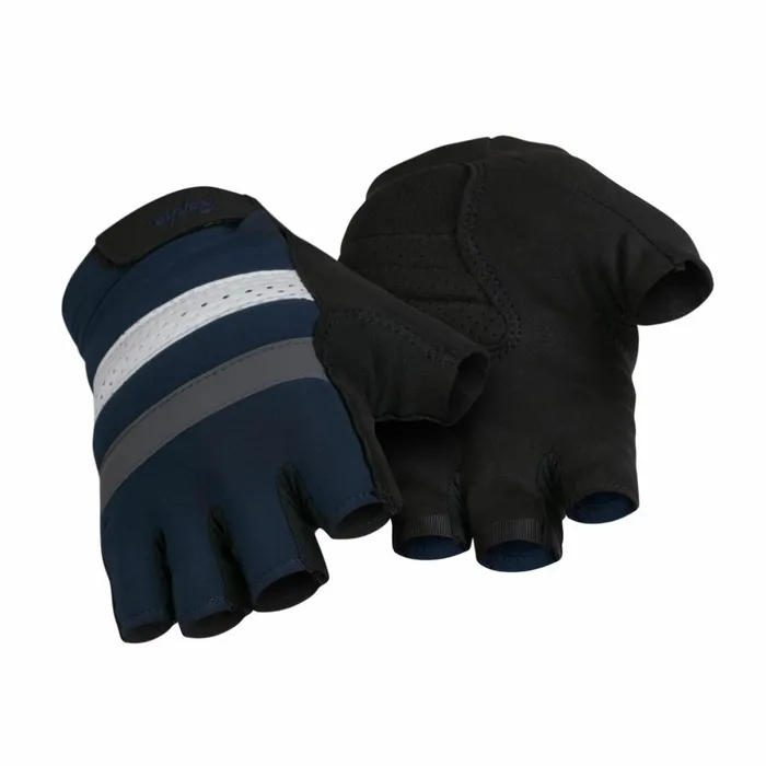 Men Brevet Mitts Blackdark Navy Rapha Hats Gloves and Accessories
